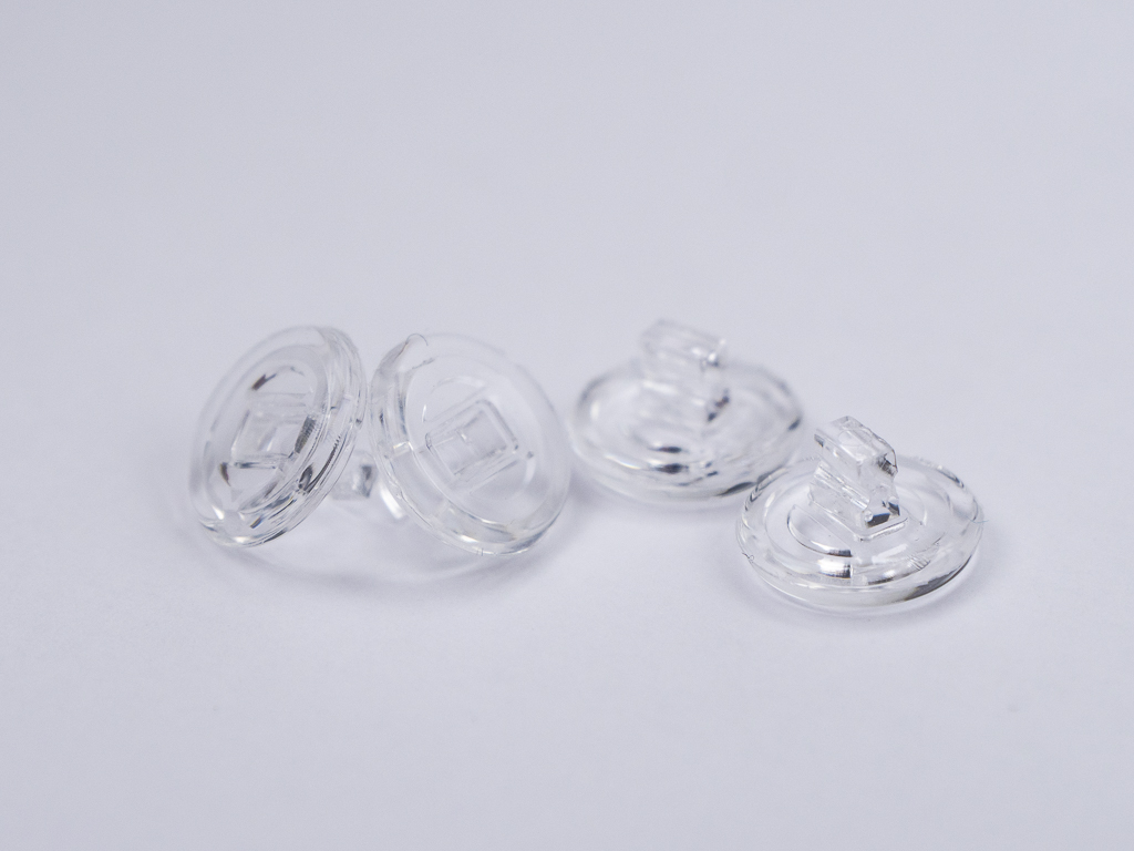 Plaquette Ronde à clip 9mm 20pièces