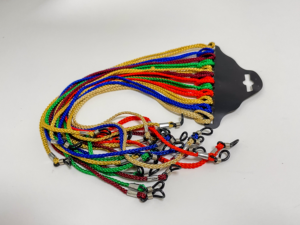 Cordons Multicolores x12pièces (Photo non contractuelle)