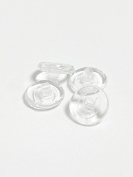 [1001300] Plaquette Ronde à vis 9mm 20pièces