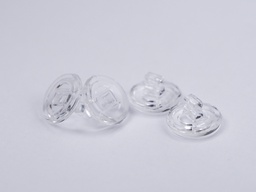 [1002300] Plaquette Ronde à clip 9mm 20pièces